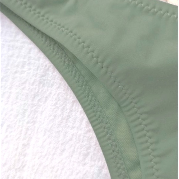 NEW Knotted Scoop High Cut Bathing Suit - Picture 4 of 8